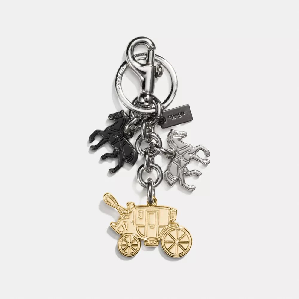 Horse And Carriage Mix Bag Charm COACH®