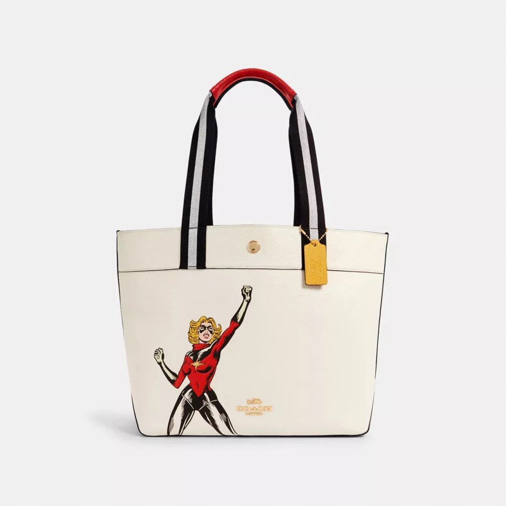 COACH® Outlet Coach │ Marvel Jes Tote With Carol Danvers