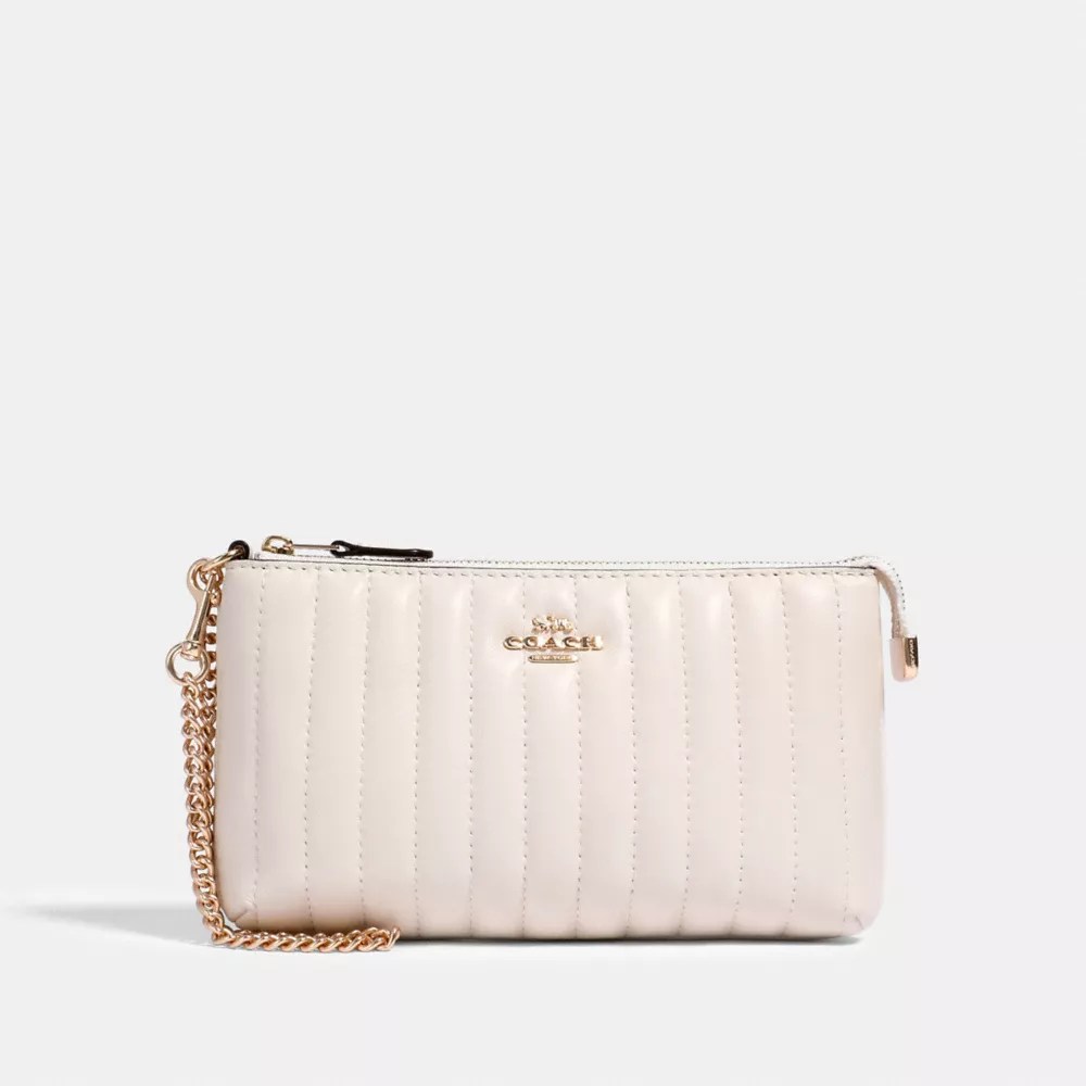 COACH® Outlet Large Wristlet With Linear Quilting