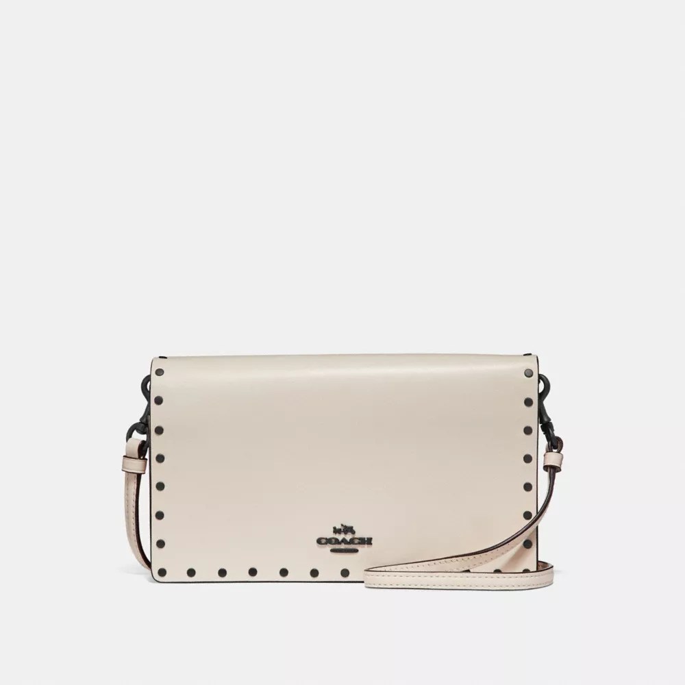 COACH® Hayden Foldover Crossbody Clutch With Rivets