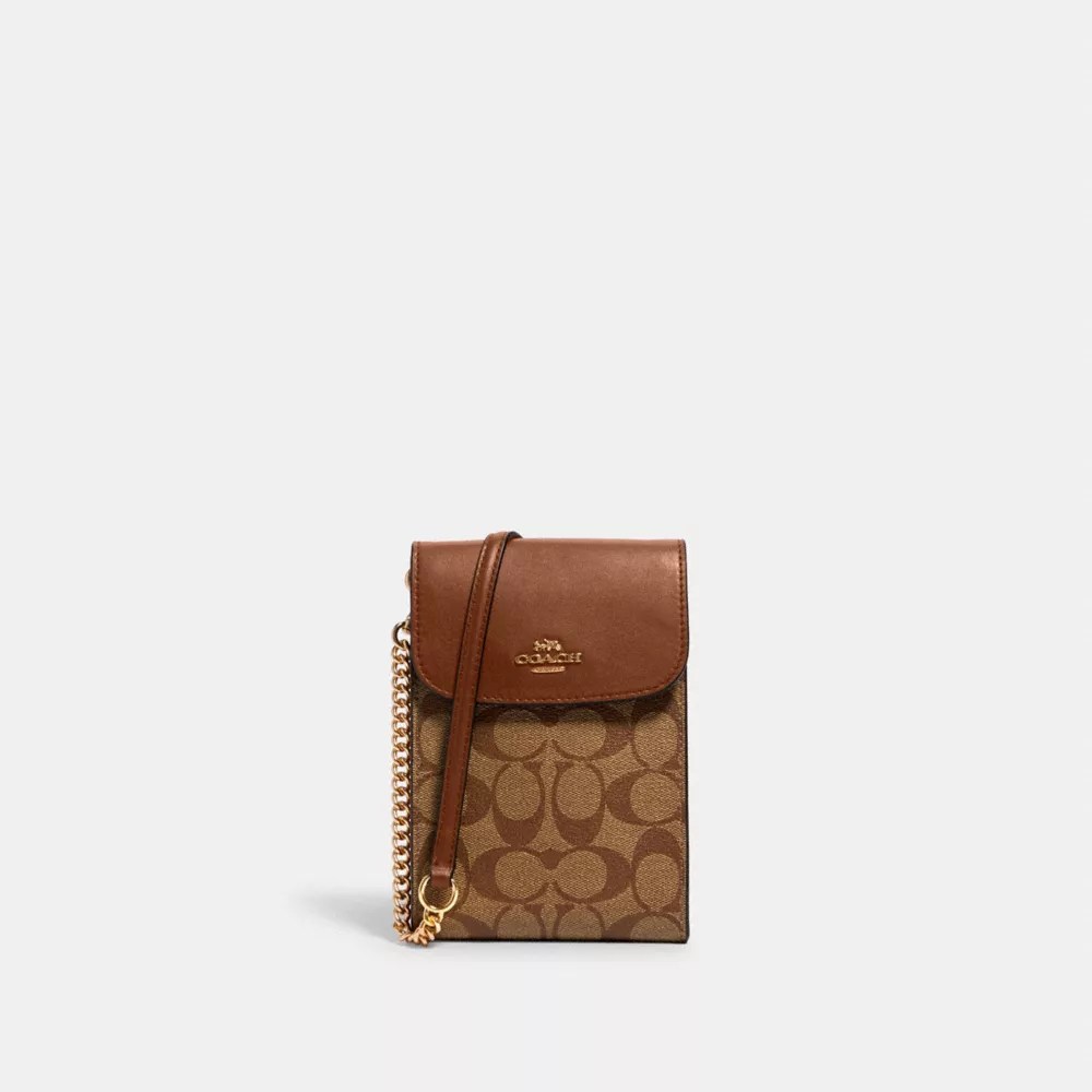 COACH® Outlet Rachel Phone Crossbody In Signature Canvas