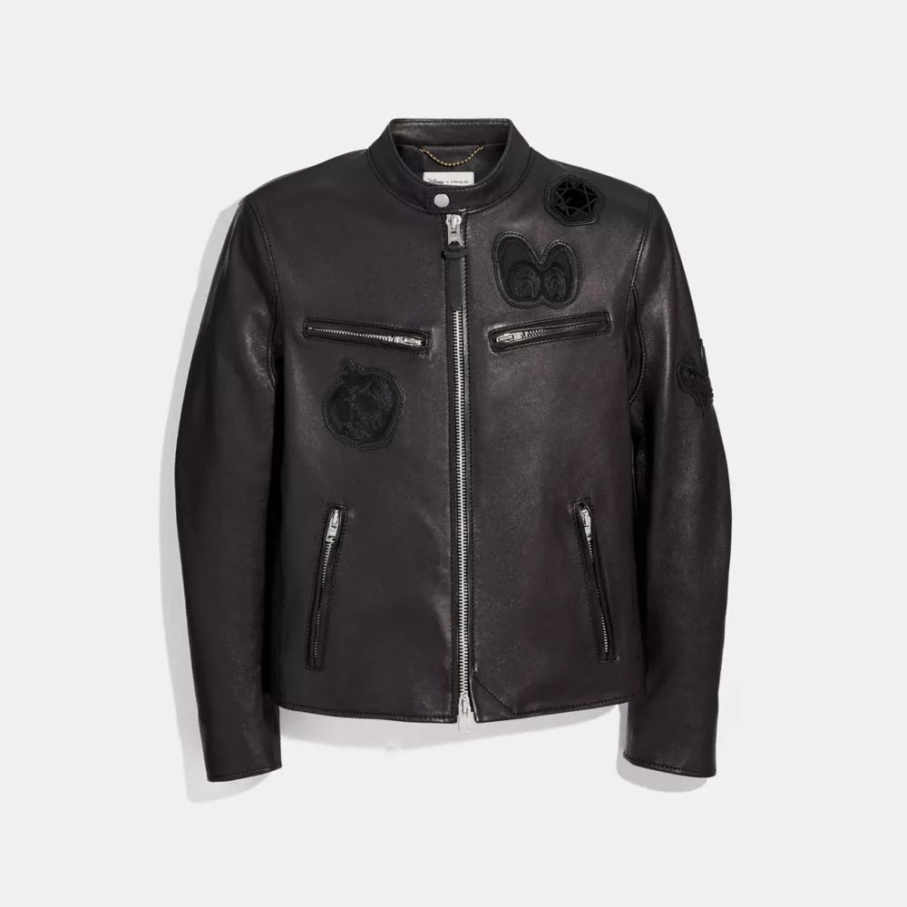 COACH® Disney X Coach Spooky Eyes Racer Jacket