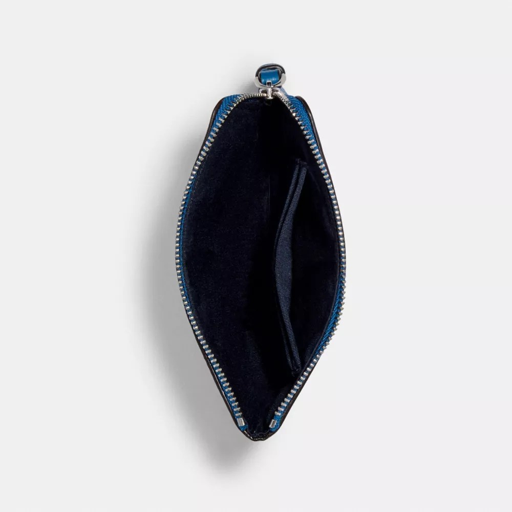 COACH® Outlet Jes Corner Zip Wristlet With Horse And Carriage