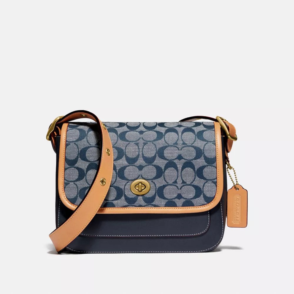 COACH® Rambler Crossbody In Signature Chambray