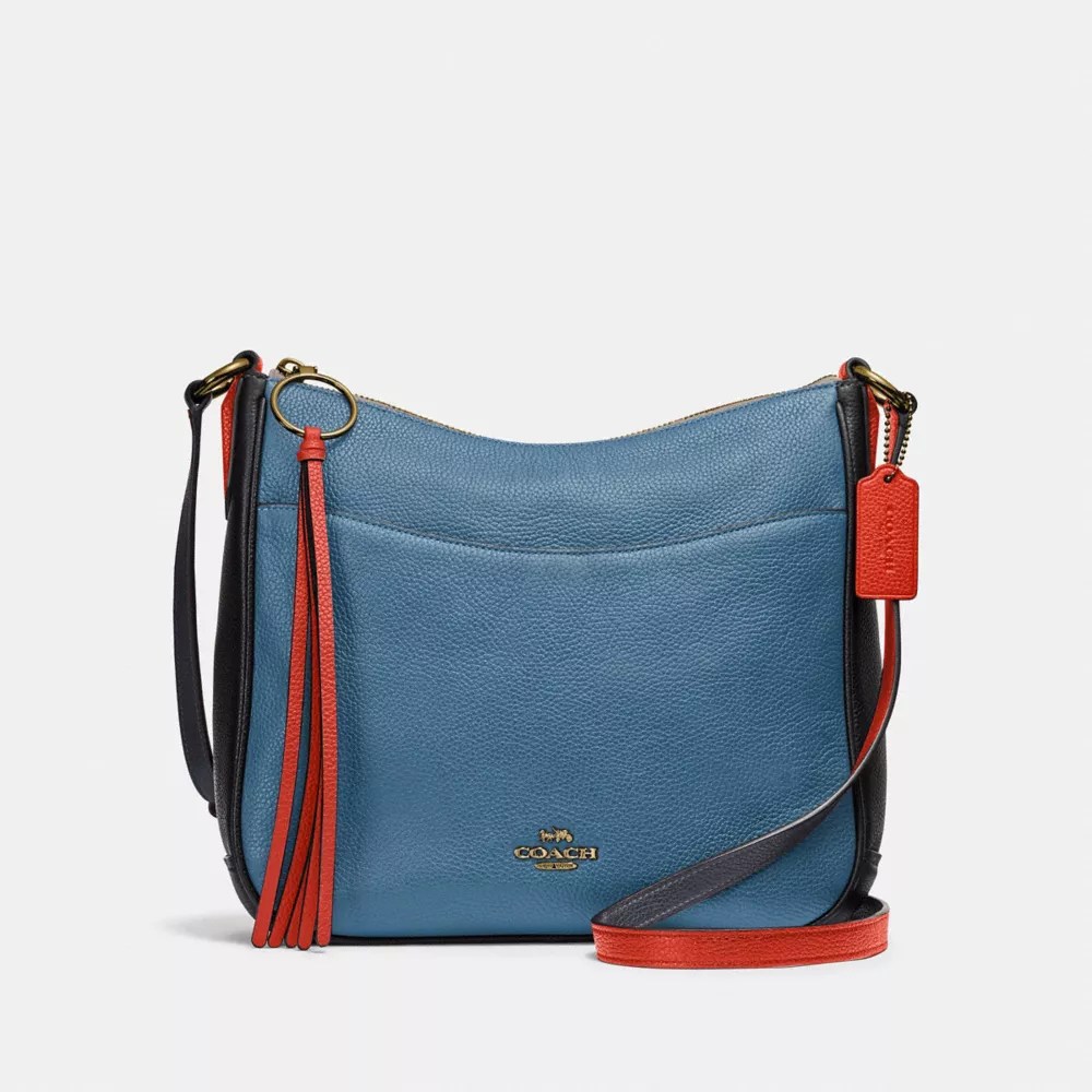 COACH® Chaise Crossbody In Colorblock, 54 OFF