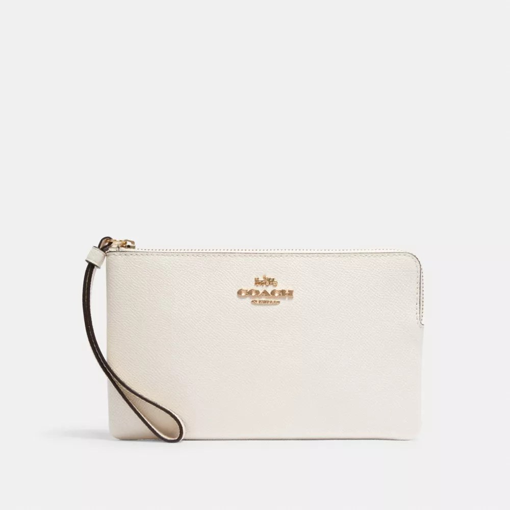 COACH® Outlet Large Corner Zip Wristlet