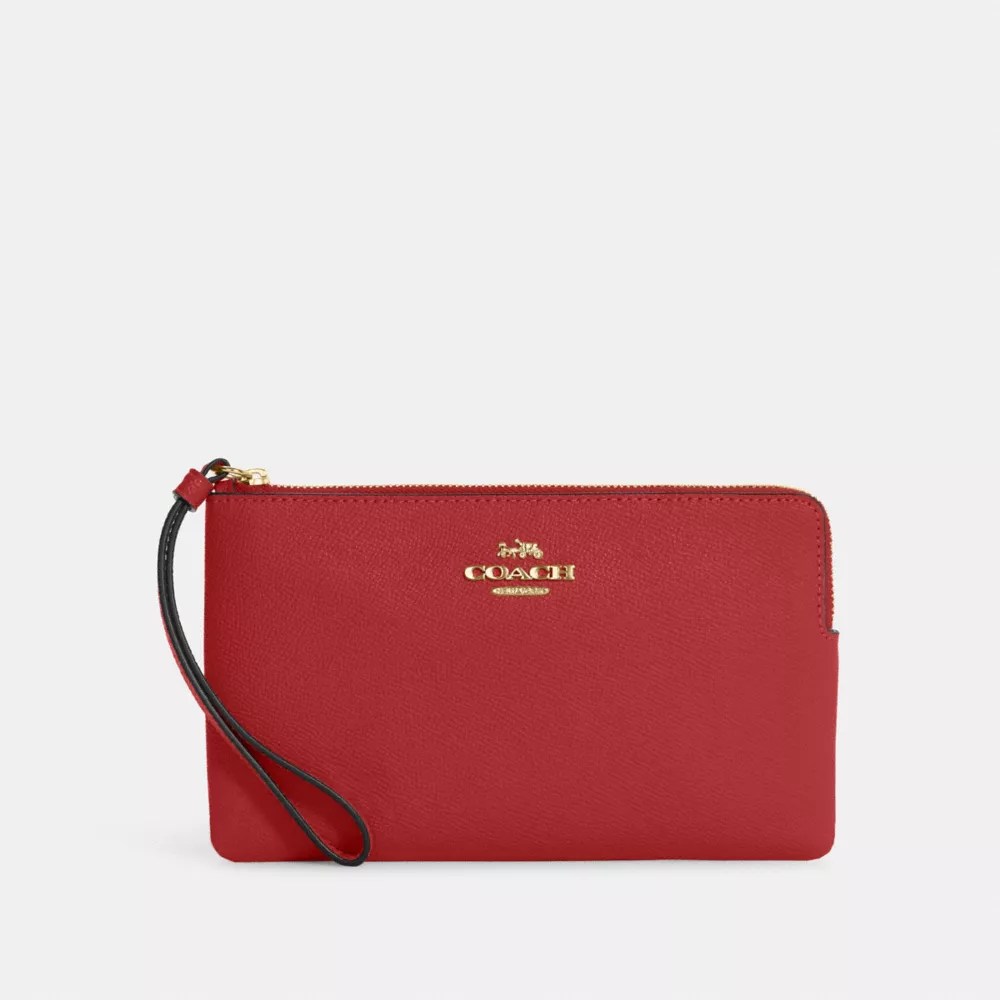 COACH® Outlet Large Corner Zip Wristlet