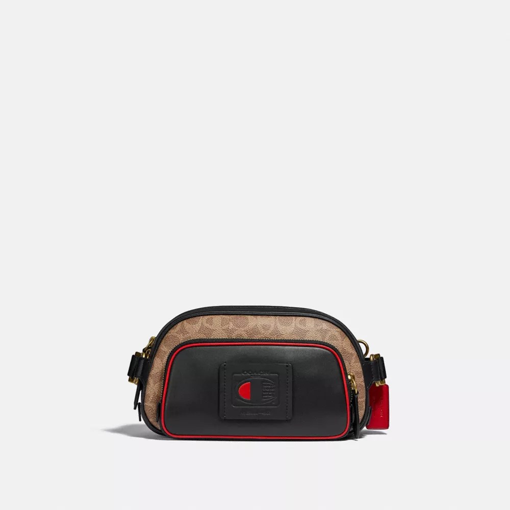 Coach X Champion Belt Bag In Signature Canvas COACH®