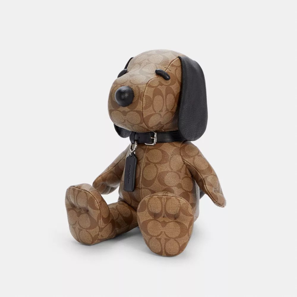 COACH® Outlet Coach X Peanuts Snoopy Collectible In Signature Canvas