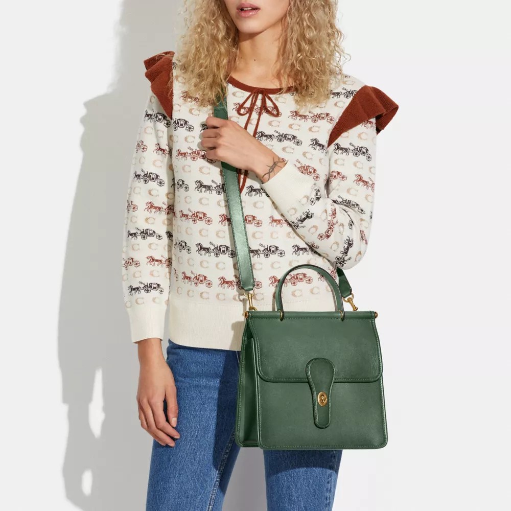 Coach Willis Top handle bag RARE Limited Edition