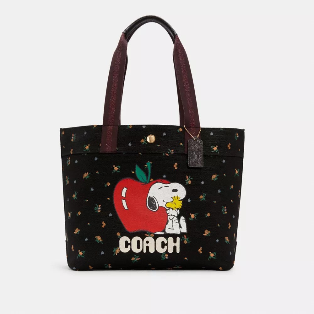 COACH® Outlet Coach X Peanuts Tote With Snoopy