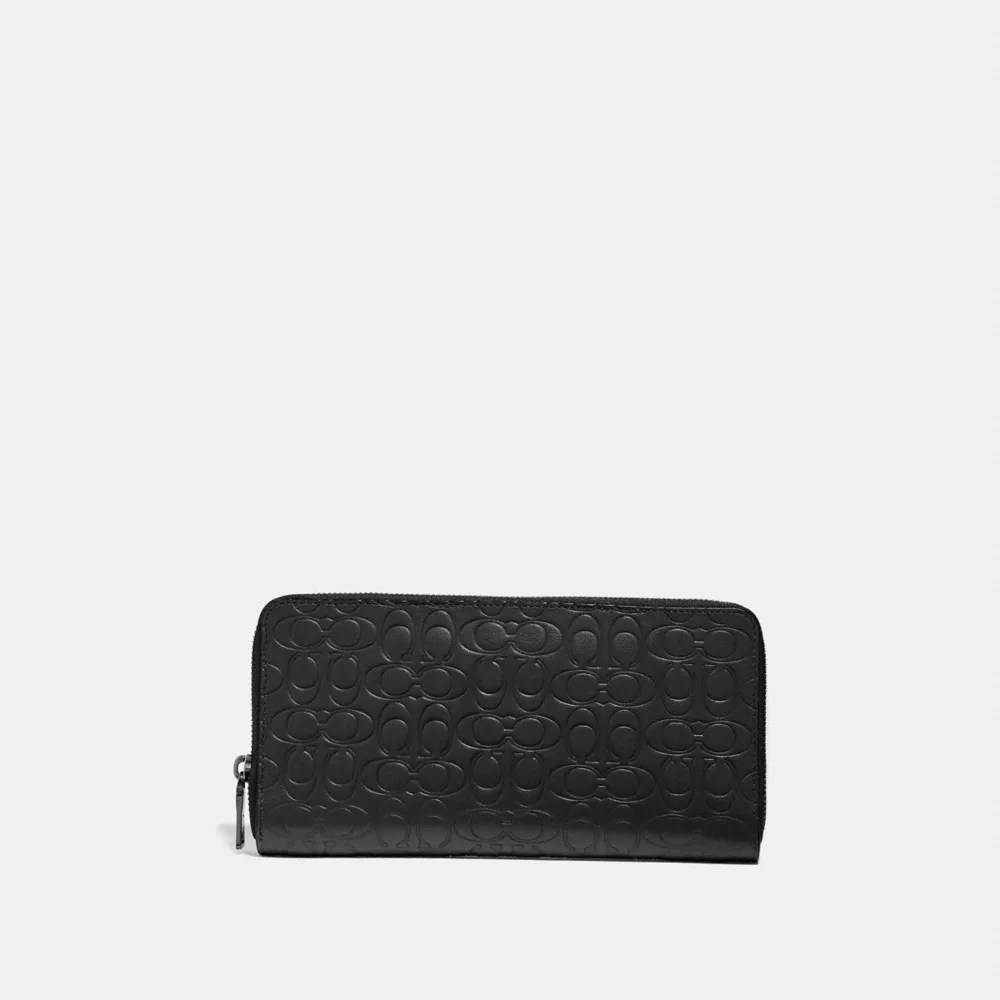 Travel Wallet In Signature Leather COACH®