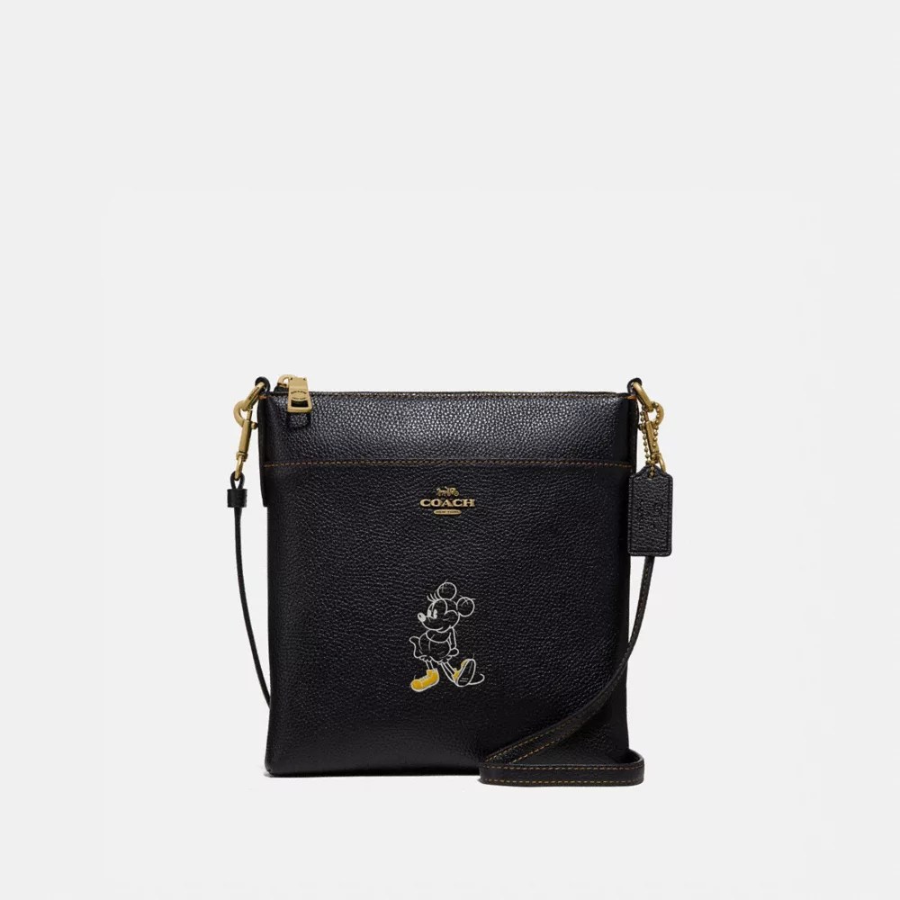 COACH® Disney X Coach Kitt Messenger Crossbody With Disney Motif