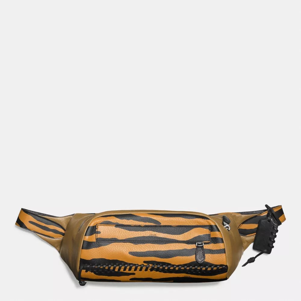Rip And Repair Hip Bag In Printed Pebble Leather COACH®