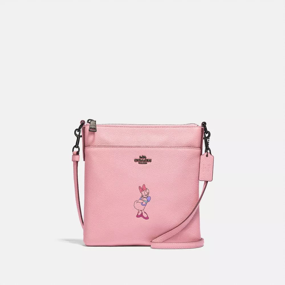 Disney X Coach Kitt Messenger Crossbody With Daisy Duck Motif COACH®