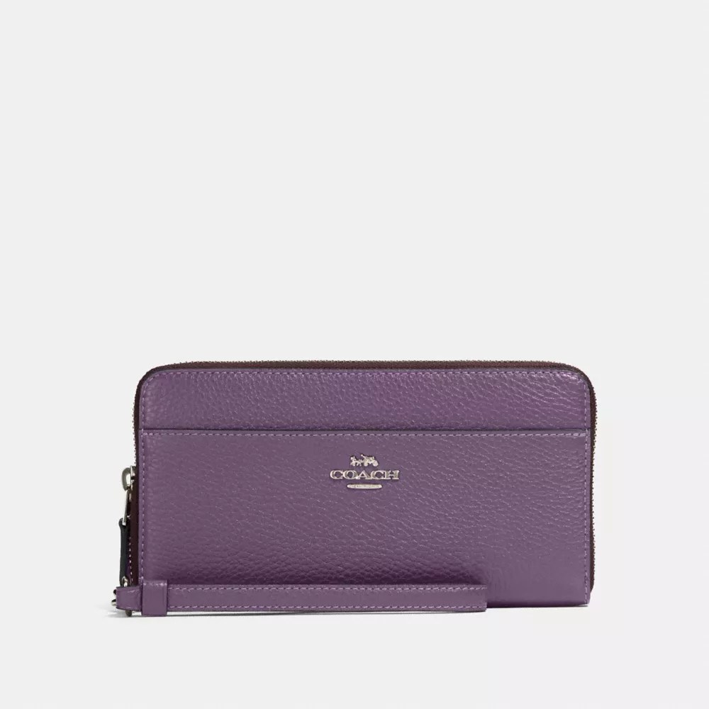 COACH® Outlet Accordion Zip Wallet With Wristlet Strap