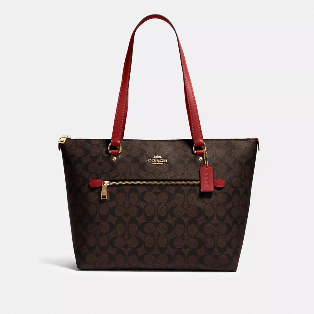 Coach Tote In Signature Canvas ModeSens