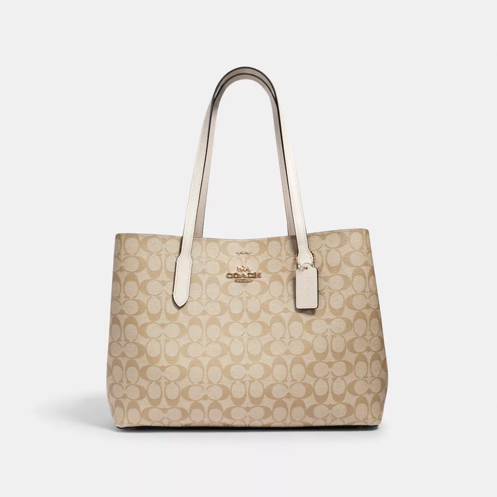 COACH® Outlet Large Avenue Carryall In Signature Canvas