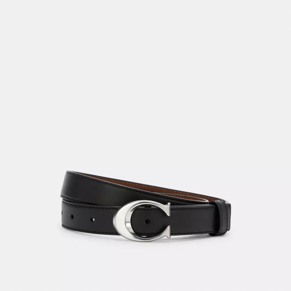COACH® Outlet Signature Buckle Belt, 25 Mm