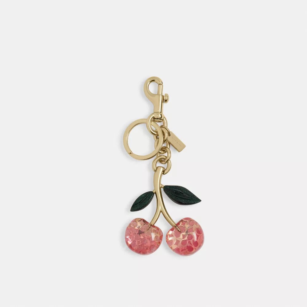 COACH® Outlet Signature Cherry Bag Charm
