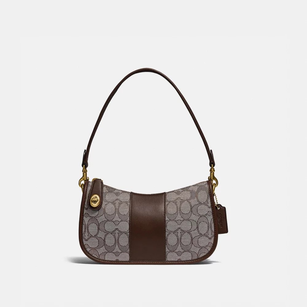 Swinger Bag In Signature Jacquard COACH®