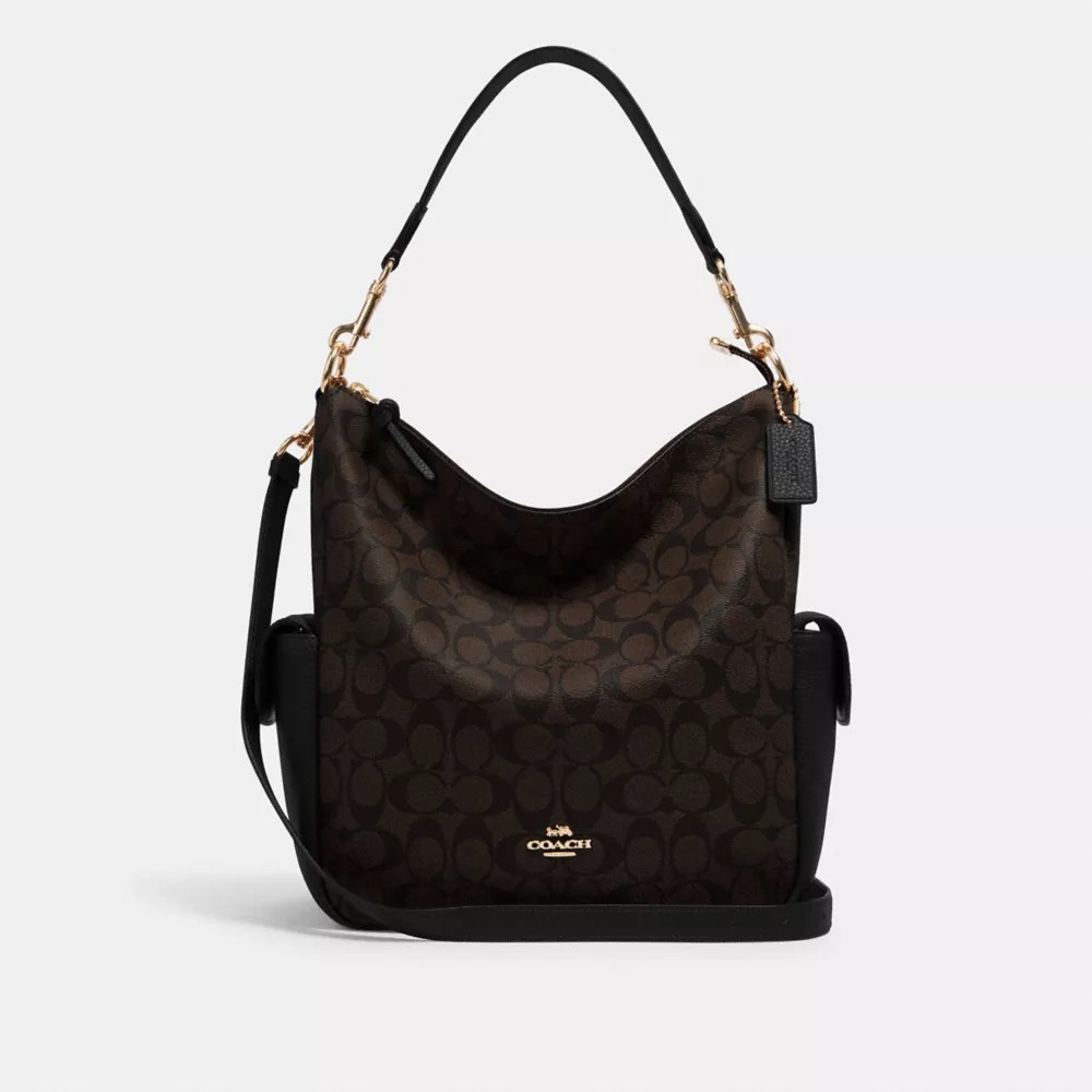 COACH OUTLET® Pennie Shoulder Bag In Signature Canvas