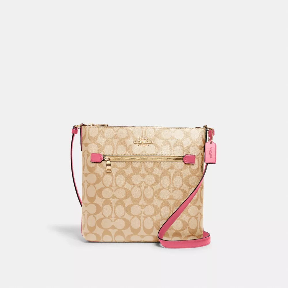 COACH OUTLET® Rowan File Bag In Signature Canvas