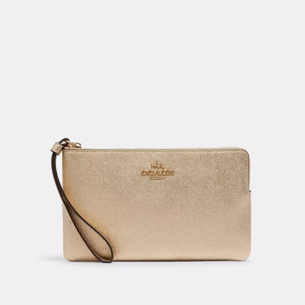 COACH® Outlet Large Corner Zip Wristlet