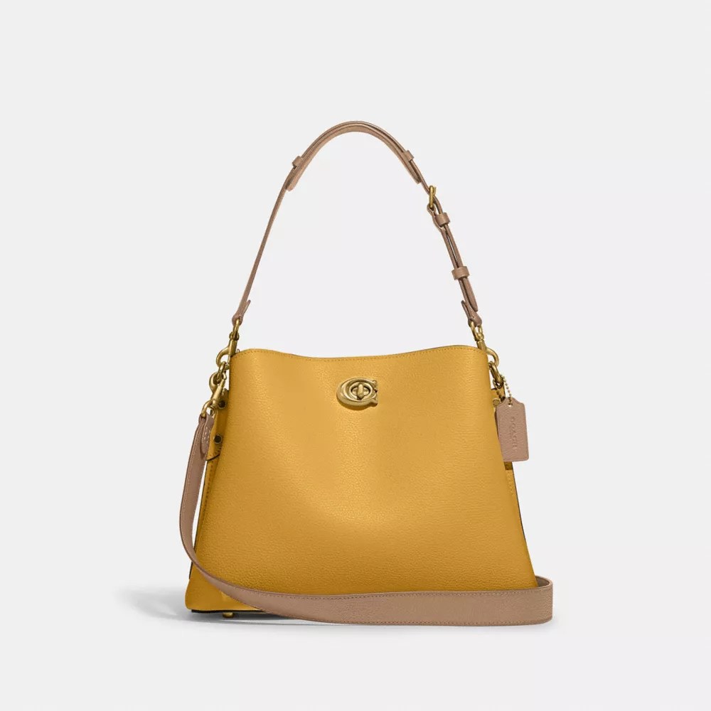 COACH® Willow Shoulder Bag In Colorblock