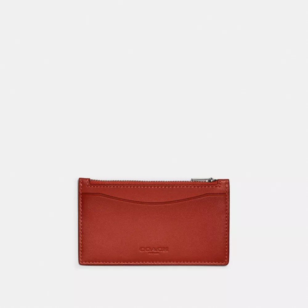 Zip Card Case In Colorblock COACH®