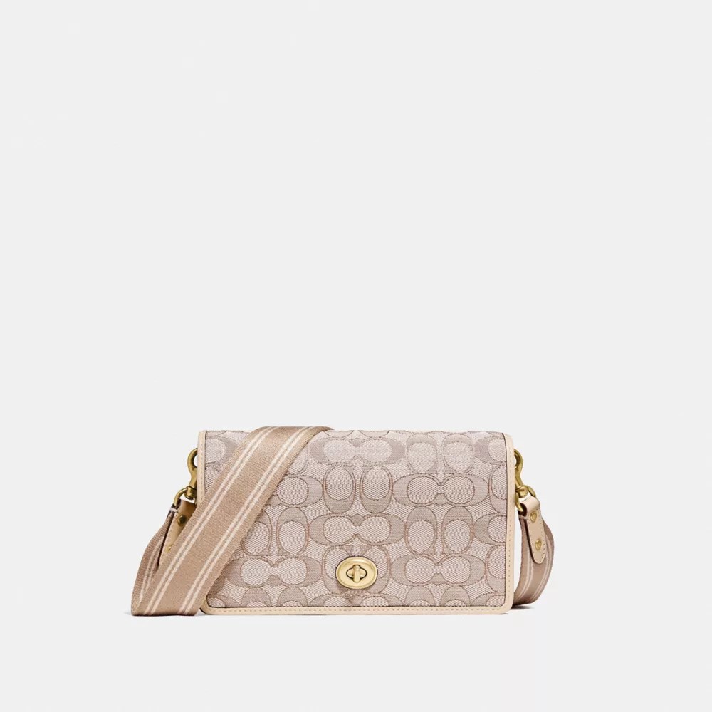 COACH® Hayden Foldover Crossbody Clutch In Signature Jacquard