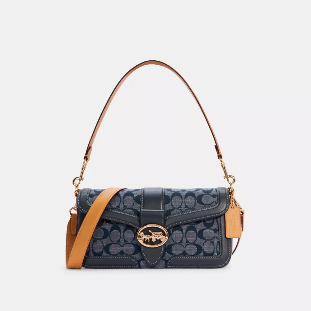 COACH® Outlet Shoulder Bag In Signature Chambray