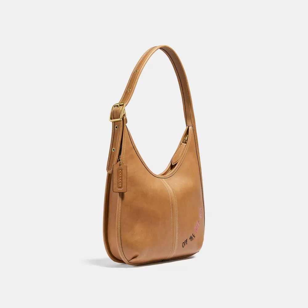 COACH® Ergo Shoulder Bag In Original Natural Leather