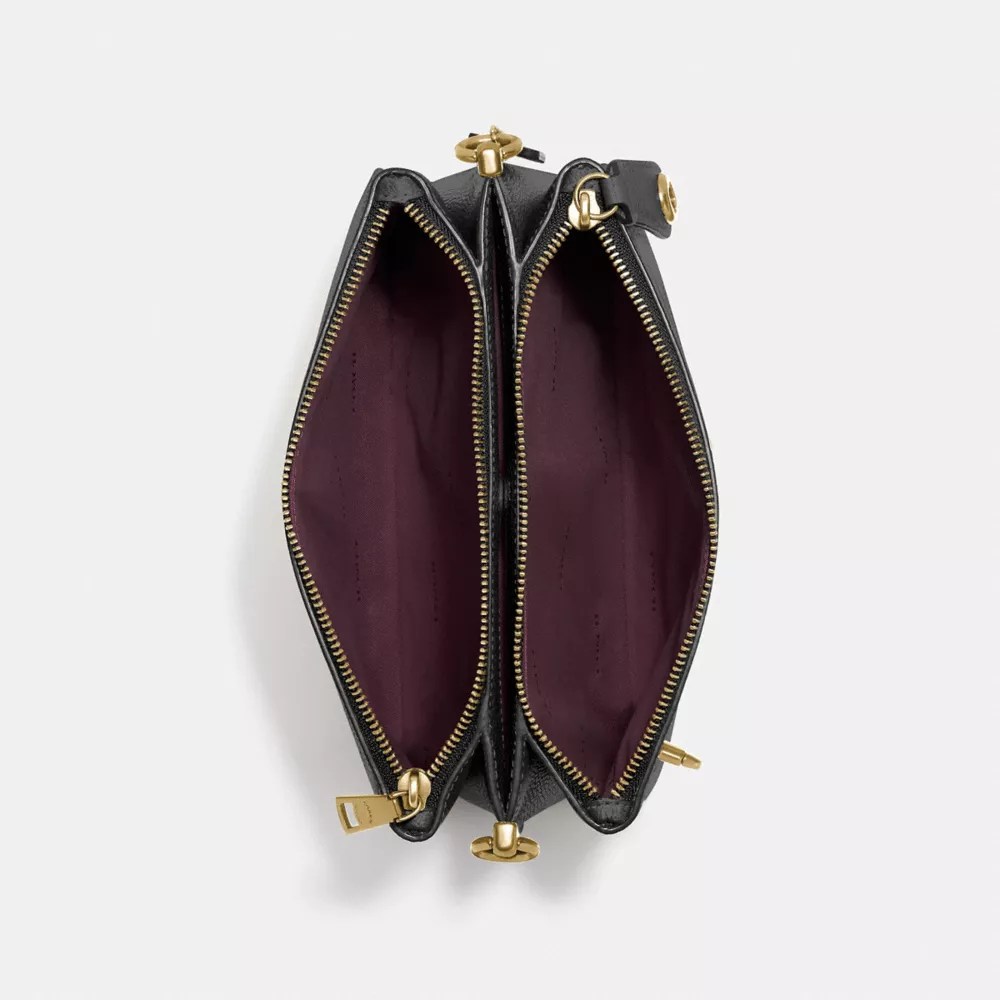 Introducir 95+ imagen coach double zip crossbody bag Abzlocal.mx