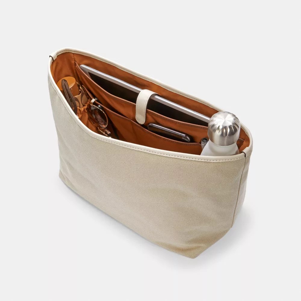 Introducir 87+ imagen coach tote organizer Abzlocal.mx