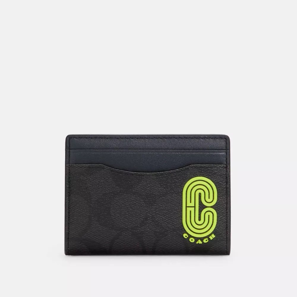 COACH® Outlet Card Case In Signature Canvas