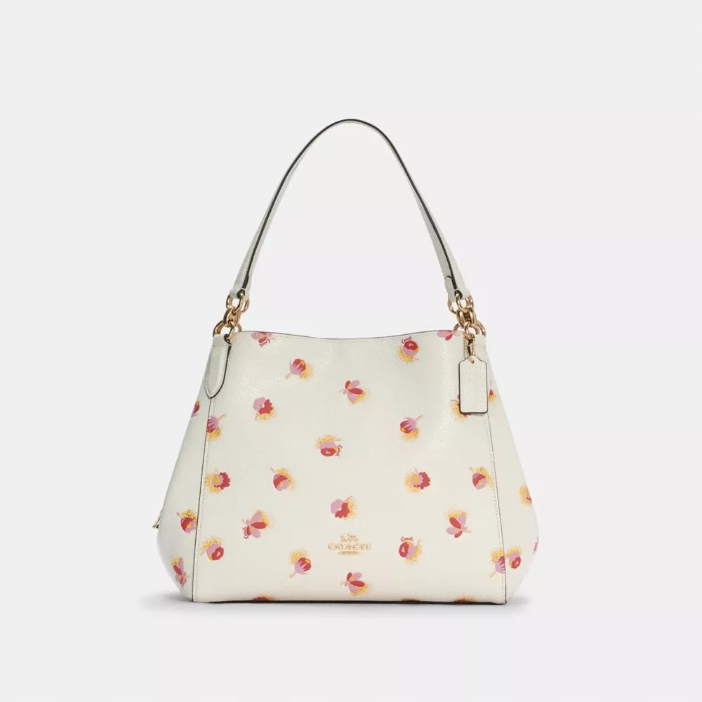 COACH® Outlet Hallie Shoulder Bag With Pop Floral Print