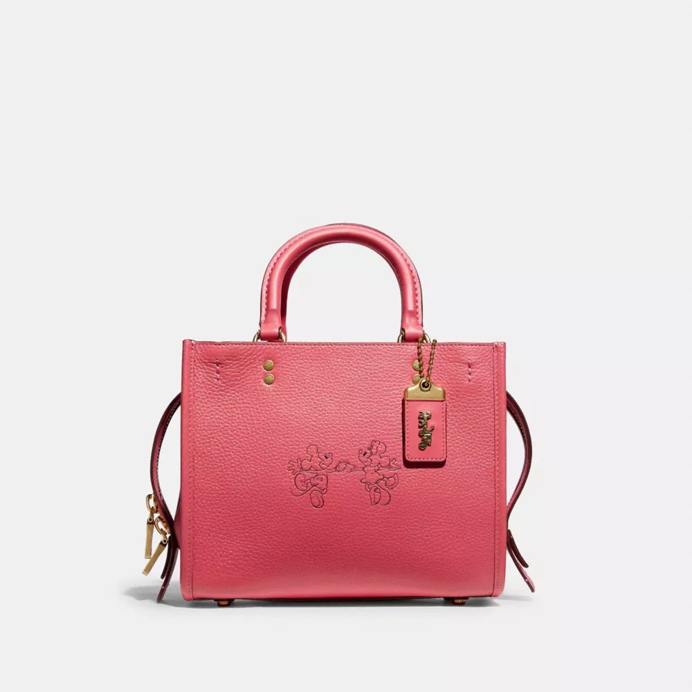 COACH® Disney X Coach Rogue 25 With Mickey Mouse And Minnie Mouse
