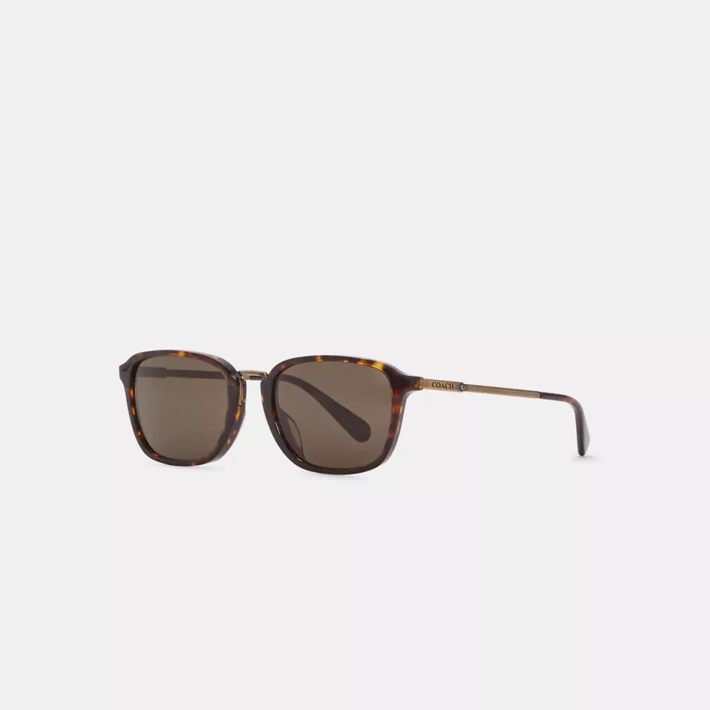 COACH® Outlet Signature Metal Frame Sunglasses