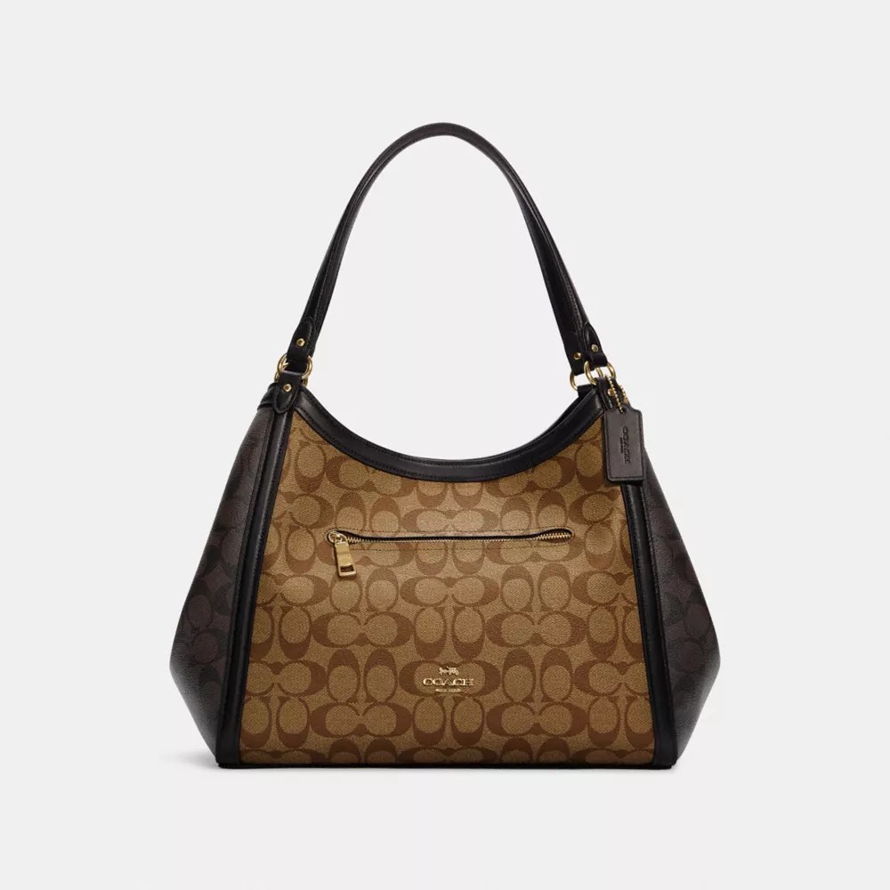 COACH OUTLET® Kristy Shoulder Bag In Blocked Signature Canvas