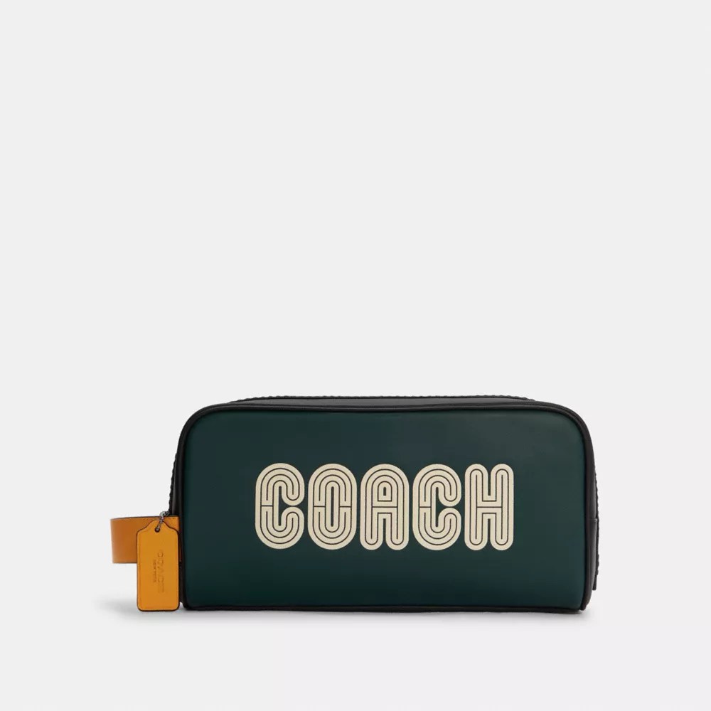 COACH OUTLET® Large Travel Kit In Colorblock With Coach Patch