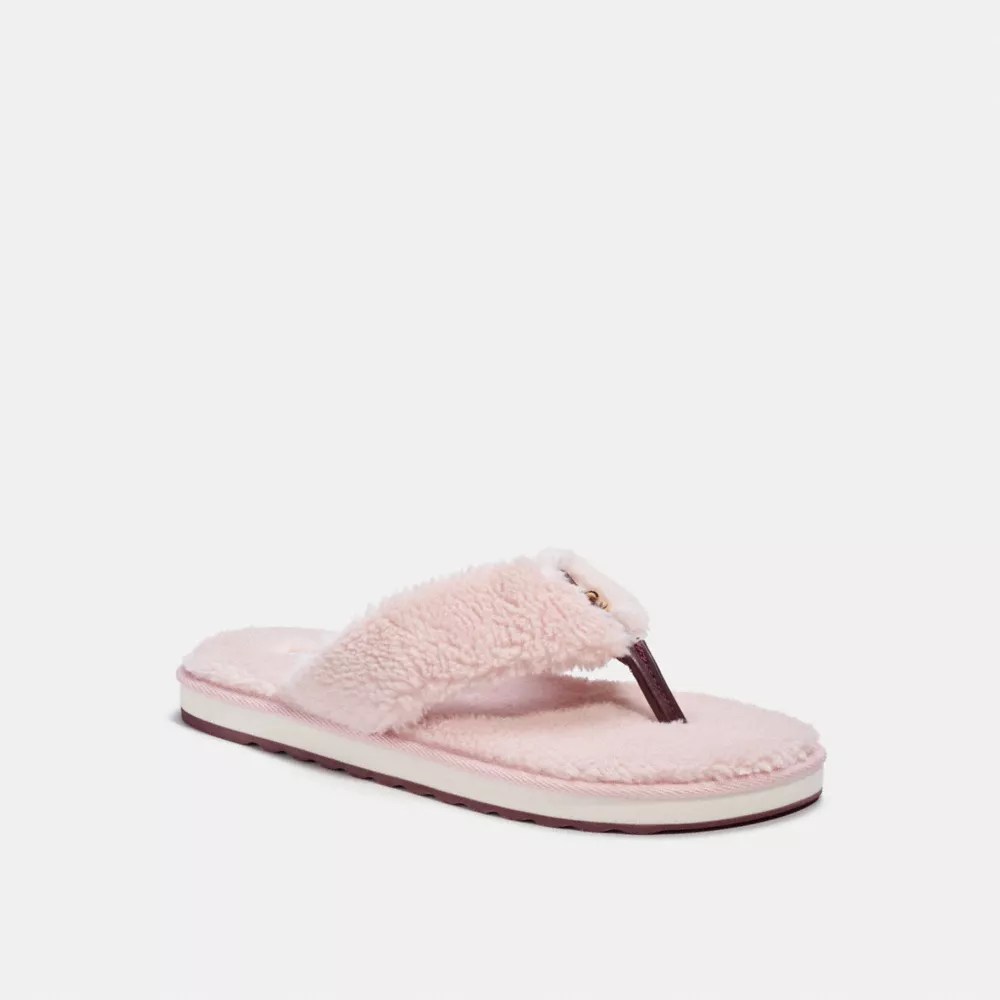 Coach Women's Hampton Flip Flop In Pink ModeSens