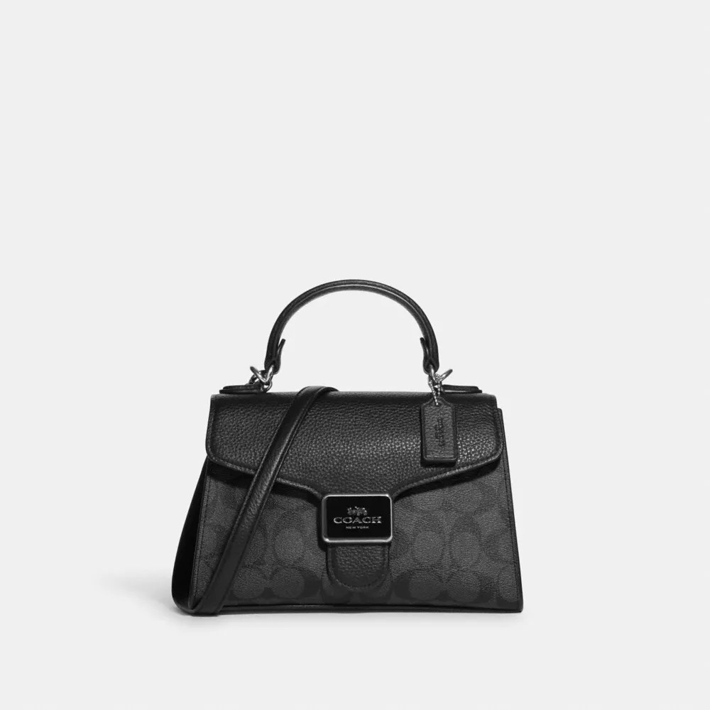 COACH OUTLET® Pepper Satchel In Signature Canvas