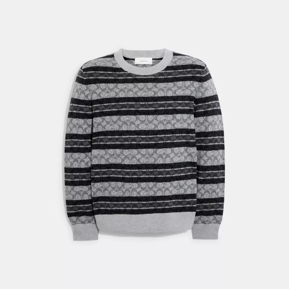 COACH® Signature Sweater