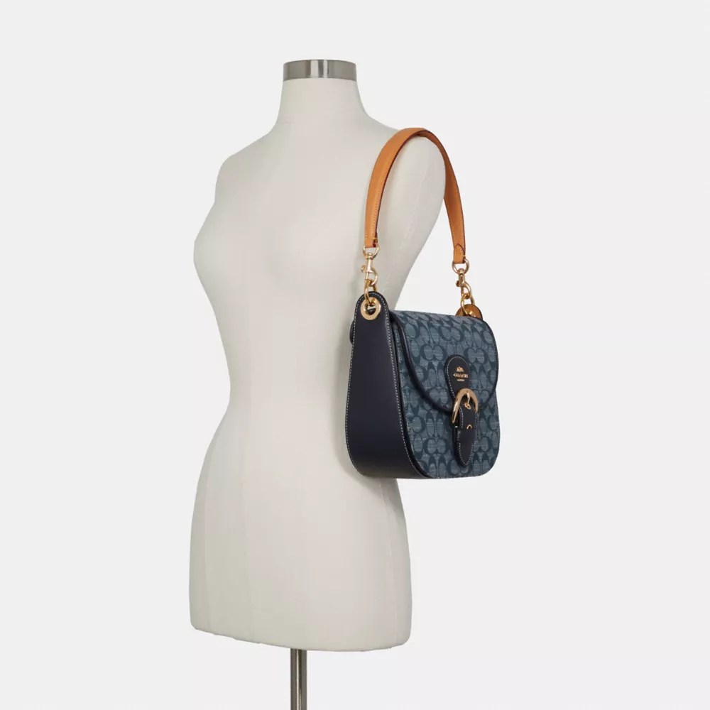 COACH OUTLET® Kleo Shoulder Bag 23 In Signature Chambray