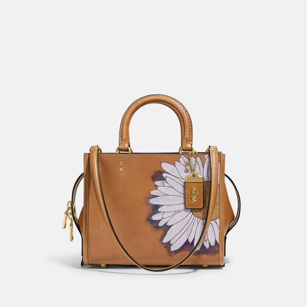 COACH® Coach X Kōki, Rogue 25 In Original Natural Leather With Daisy