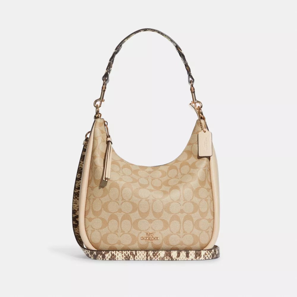 Coach Outlet Jules Hobo In Signature Canvas In White ModeSens