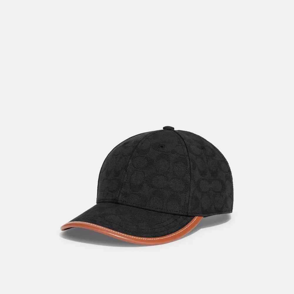 COACH® Baseball Cap In Organic Cotton And Recycled Polyester