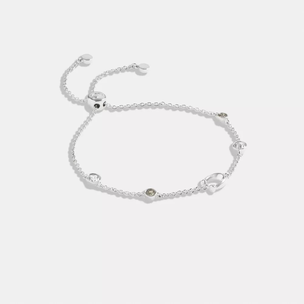 COACH OUTLET® Signature Crystal Slider Bracelet