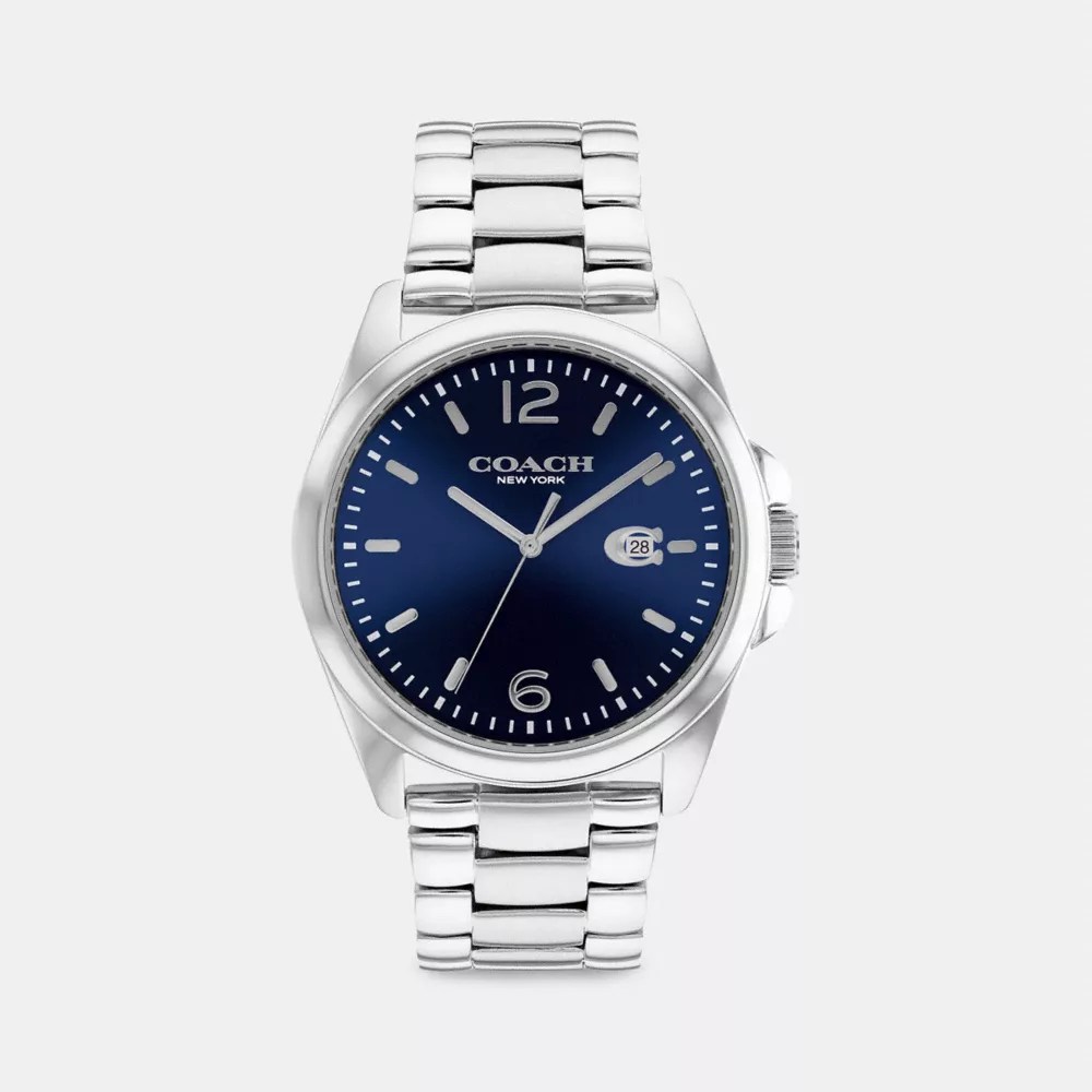 COACH® Greyson Watch, 41 Mm